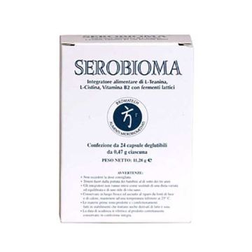 SEROBIOMA 24 cps | Fermenti lattici con vitamina B2 | BROMATECH
