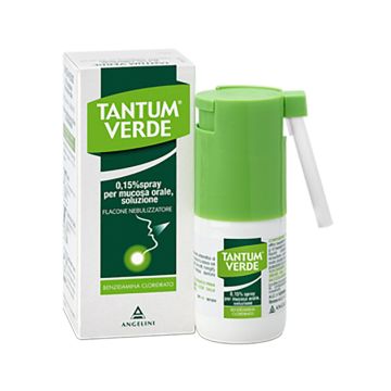 TANTUM VERDE Nebulizzatore Bambini | Soluzione per mucosa orale 30 ml 0,15%
