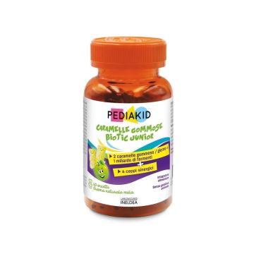 Biotic Junior 60 orsetti | Caramelle per il ripristino flora intestinale | PEDIAKID