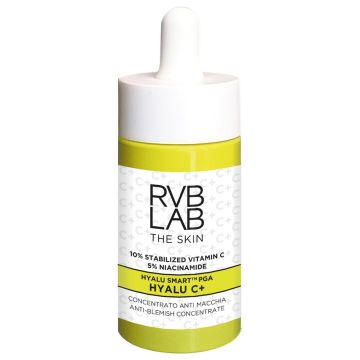 CONCENTRATO IPERATTIVO ANTI MACCHIA | 10% Vitamina C + 5% Niacinamide | RVB LAB Hyalu C+