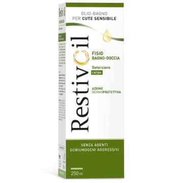 Fisiobagno Doccia | Azione Dermoprotettiva 250 ml | RESTIVOIL Fisiobagno Doccia | Azione Dermoprotettiva 250 ml | RESTIVOIL