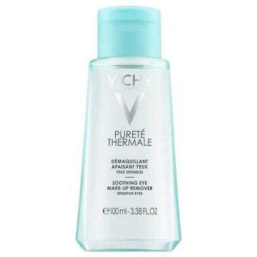 Purete Thermale Struccante lenitivo 100 ml | Struccante delicato occhi e ciglia | VICHY