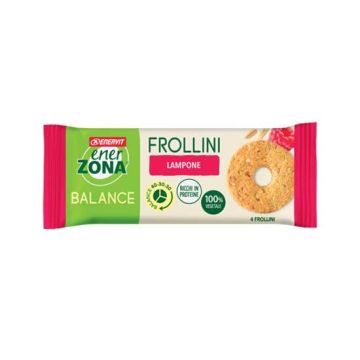 FROLLINI 40-30-30 LAMPONE | Biscotti Lampone Pack Monodose 4 frollini | ENERZONA
