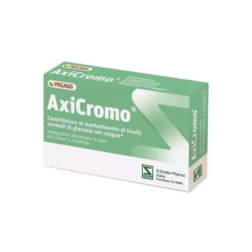 Axicromo 60 cps | Integratore con vitamine e Cromo | PEGASO