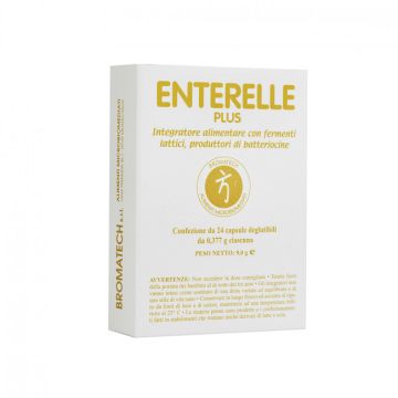 Enterelle Plus 12-24 cps o bustine | Fermenti Lattici per la disbiosi intestinale | BROMATECH