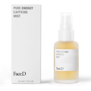 Pure Energy - Mist Caffeina Spray |Tonico rivitalizzante 50ml | FACE D