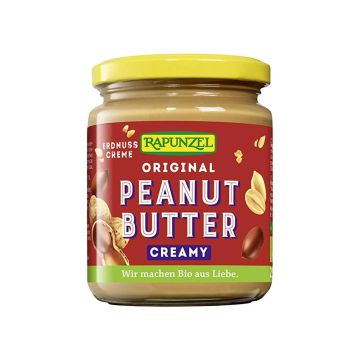 CREAMY PEANUT BUTTER 250g | Burro di arachidi Bio vegano | RAPUNZEL