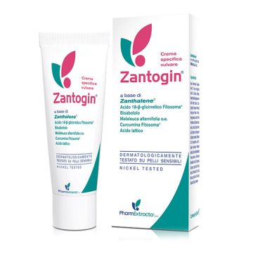 Zantogin Crema 40 ml | Crema irritazioni e pruriti vulvari | PHARMAEXTRACTA