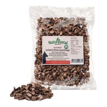 Polmone Di Agnello 200g | Mini snack cod.4055 | NATURAVETAL - Canis Plus  