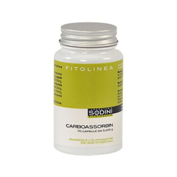 CARBOASSORBIN 70 cpr | Integratore per la digestione | LABORATORIO SODINI Fitolinea