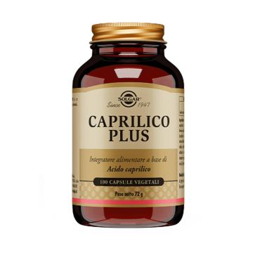 CAPRILICO PLUS capsule | Integratore di acido caprilico | SOLGAR CAPRILICO PLUS capsule | Integratore di acido caprilico | SOLGAR
