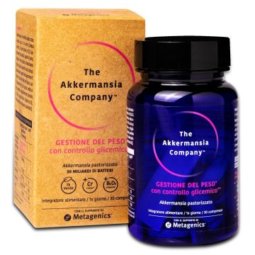 Akkermansia 30 cpr | Integratore probiotico controllo del peso | METAGENICS