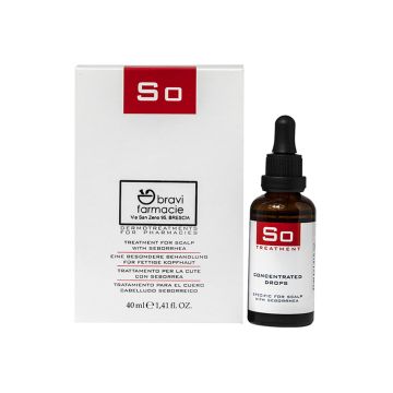 SO Gocce concentrate 40 ml | Trattamento Seborrea Oleosa | VITAL PLUS