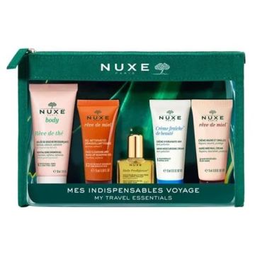 Trousse Voyage 2022 | Trousse da viaggio 5 prodotti | NUXE Trousse Voyage 2022 | Trousse da viaggio 5 prodotti | NUXE