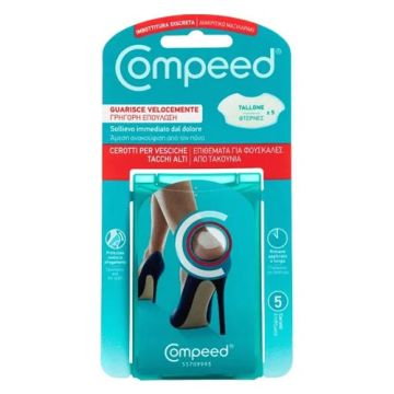 Compeed Vesciche Tacchi Alti 5 pz | Cerotti vesciche per tendine d'Achille | COMPEED