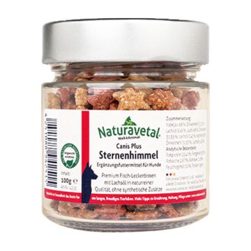 Bocconcini Di Pesce 3 Gusti 100g | Snack Essiccato cod.4251 | NATURAVETAL - Canis Plus