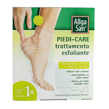 Allga San Piedi Care 2x20 ml | Trattamento esfoliante calli e pelle ispessita | ALLGA SAN