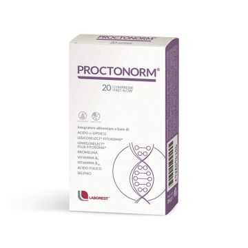 Proctonorm 20 compresse | Integratore microcircolo | URIACH