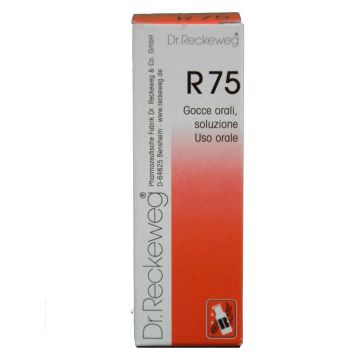 R75 | Gocce omeopatiche 22 ml | DR. RECKEWEG