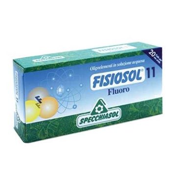 11 FLUORO | Elasticità e protezione ossa 20 Fiale | SPECCHIASOL - Fisiosol 11 FLUORO | Elasticità e protezione ossa 20 Fiale | SPECCHIASOL - Fisiosol
