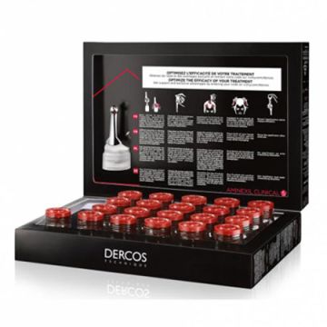 Aminex Intensive 5 Uomo 42 fiale | Trattamento anticaduta multi-azione | VICHY Dercos