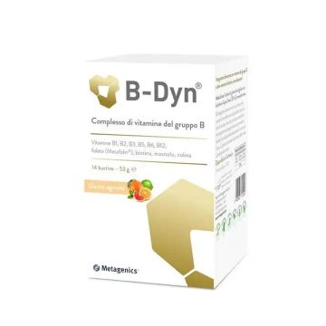 B-dyn 14bustine | Integratore sistema nervoso e stanchezza | METAGENICS B-dyn 14bustine | Integratore sistema nervoso e stanchezza | METAGENICS