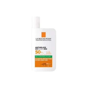 Anthelios - Oil control UVmune Spf50+ | Protezione solare anti-lucido 30ml | LA ROCHE-POSAY