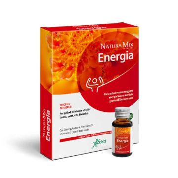 Natura Mix Advanced Energia 10 flaconcini | Tonico ed Energizzante | ABOCA