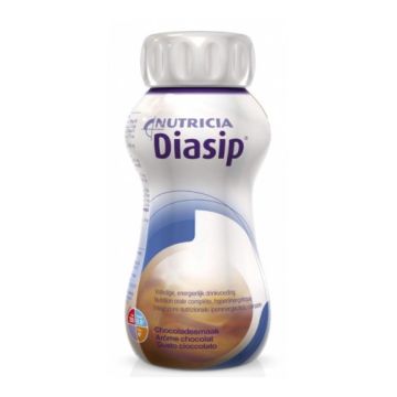 Diasip Cioccolato 4x200ml | Supplemento nutrizionale con fibre | NUTRICIA