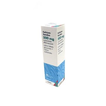 Calcium Sandoz 500mg | 20 Cpr effervescenti 