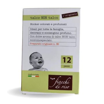 Talco Non Talco Cerotti 12 pezzi | Dermo-Zzzz| FIOCCHI DI RISO
