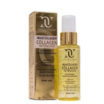 Ialucollagen Spray 50 ml | Spray di collagene marino viso | NATUR UNIQUE