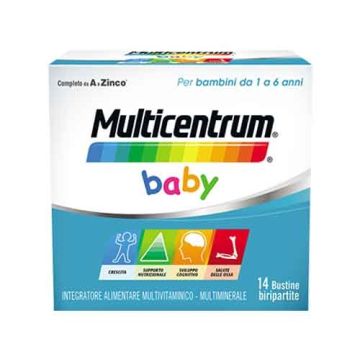 BABY 14 bust. efferv. | Integratore bimbi 1-6 anni | MULTICENTRUM