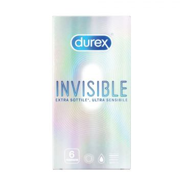 Invisible 6pz | Profilattici ultra sottili | DUREX