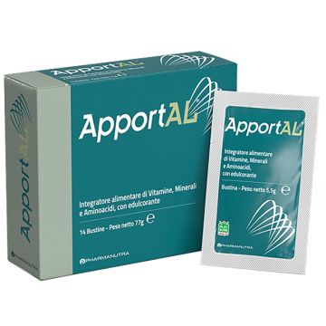 Apportal 14 bustine | Integratore stanchezza multivitaminico | PHARMANUTRA