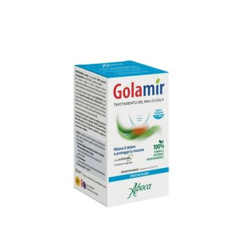 Golamir - Spray No Alcool 30ml | Trttamento mal di gola | ABOCA