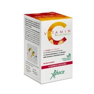 Vitamin C Naturcomplex 14cpr | Acerola fonte di vitamina C | ABOCA