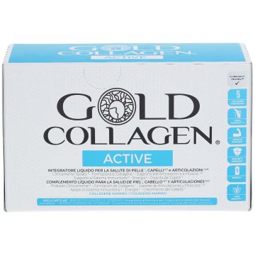 Active 10 Flaconcini | Collagene e acido ialuronico  | GOLD COLLAGEN