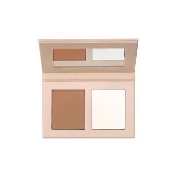 Natural Match Face Duo Palette | Duo polveri viso cipria + terra | RVB LAB Natural Match Face Duo Palette | Duo polveri viso cipria + terra | RVB LAB