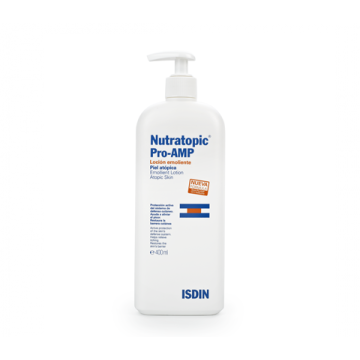 Lozione Pro Amp 400 ml | Trattamento emolliente | ISDIN Nutratopic