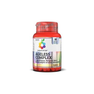 Ageless Complex 60cps | Integratore vegetale prevenzione stress ossidativo | OPTIMA NATURALS Colours of Life