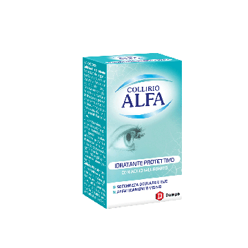 Idratante e Protettivo 10 ml | Gocce per la secchezza oculare | COLLIRIO ALFA