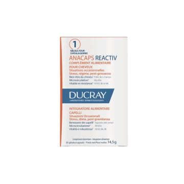 Anacaps Reactiv 30cps | Caduta capelli | DUCRAY