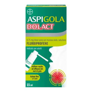 Dolocat - Spray per mucosa orale 15ml | Flurbiprofene 8,5 mg | ASPIGOLA