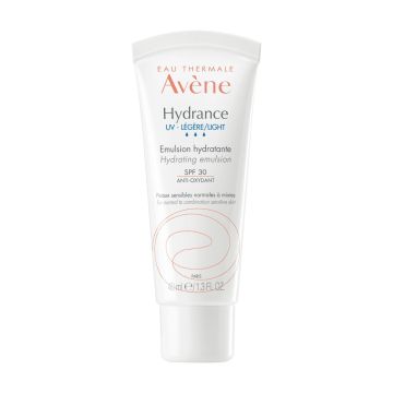 Hydrance | Crema leggera - uv  Spf30 40 ml | AVENE  Eau Thermale