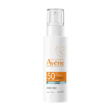 Solari - Anti Imperfezione| Fluido solare Spf50  40ml | AVENE Eau Thermale