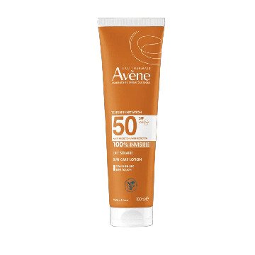 Solari - Invisibili 100 %| Latte Spf50  100/250 ml | AVENE Eau Thermale