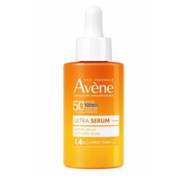 Solari - Ultra Siero Attiva luminosità 30ml | SPF50+ Vitamina C | AVENE Eau Thermale