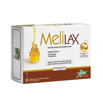 MELILAX ADULTI 6 Microclismi | Trattamento Stipsi occasionale | ABOCA