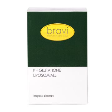P-Glutatione Liposomiale 20 stick |  Integratore antiossidante | BRAVI LAB